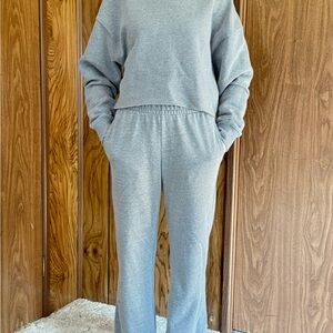 Wild Fable Heather Gray Loungewear Set